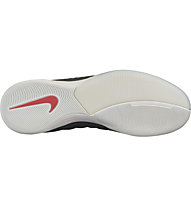 Nike LunarGato II IC - scarpa da calcio indoor, Black/Red/White