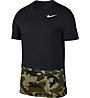 Nike Breathe Dry 2L - T-shirt fitness - uomo, Black/Camouflage