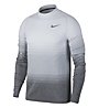 Nike Dri-FIT Knit Running Top - langärmeliges Laufshirt - Herren, Grey