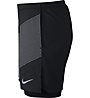 Nike Flex 2in1 Distance - pantaloni corti running - uomo, Black