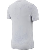 Nike Men's Short-Sleeve Running Top - Laufshirt - Herren, Grey