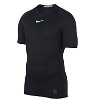 Nike Pro Top - T-shirt fitness - uomo, Black