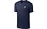 Nike M Nsw Club - T-shirt Fitness - Herren, Blue