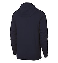 Nike Hoodie FZ Fleece - giacca con cappuccio - uomo, Obsidian