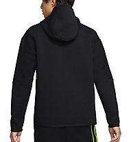Nike M NSW Tech Fleece FZ - felpa con cappuccio - uomo, Black/Yellow