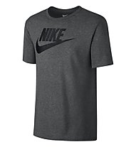 Nike Tee Icon Futura - Fitness-Shirt Kurzarm - Herren, Dark Grey