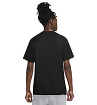 Nike M NSW Icon Swoosh - T-shirt - uomo, Black/White