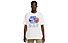 Nike M NSW Tee World Tour - T-shirt - uomo, White/Blue
