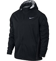 Nike Shield Zoned Jkt - giacca running, Black