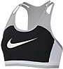 Nike Medium Support Sports - reggiseno sportivo a supporto medio - donna, Black/Grey