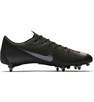 Nike Mercurial Vapor 12 Academy SG-PRO - scarpe calcio terreni morbidi, Black