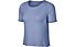 Nike Miler Running - t-shirt running - donna, Blue