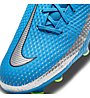 Nike Nike Phantom GT Academy Dynamic Fit MG - geländegängiger Fußballschuh, Light Blue/Silver