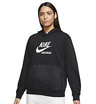 Nike Nike Sportswear W's Ho - felpa con cappuccio - donna, Black 