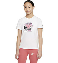 Nike Nike SportswearBig Kidsgirl - t-shirt - bambina, White