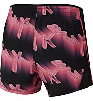 Nike Lined Running Shorts - Laufhosen - Damen, Black/Pink