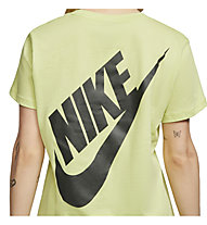 Nike NSW Festival SS - T-Shirt - donna, Black/Light Green