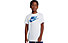 Nike NSW Futura - T-Shirt - Kinder, White
