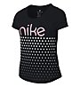 Nike NSW Scoop Dot - Fitness T-Shirt - Mädchen, Black