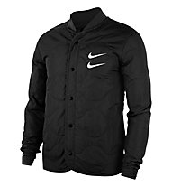 Nike NSW Swoosh M's Quilted - giacca tempo libero - uomo, Black