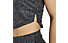 Nike One Dri-FIT All Over Printed Crop W - top - donna, Black/White