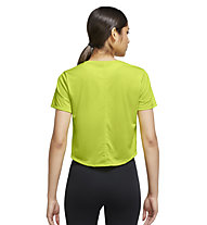 Nike One Dri-FIT W Short-Slee - T-shirt Fitness - donna, Green