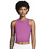 Nike One Fitted W - Top - Damen , Pink