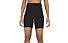 Nike One Mid-Rise 7 - Trainingshose - Damen, Black/White