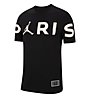 Nike Paris Saint-Germain Wordmark - T-Shirt Basket - Herren, Black