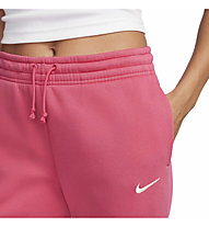 Nike Sportswear Phoenix Fleece W - pantaloni fitness - donna, Pink