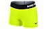 Nike Pro 3" Cool - pantaloni corti fitness - donna, Volt/Black