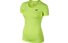 Nike Pro Cool - T-Shirt fitness - donna, Light Green