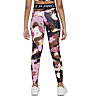 Nike Pro Dri-FIT Big - pantaloni fitness - ragazza, Pink/Black