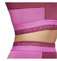 Nike Pro Dri-FIT Crop W - top - donna, Pink