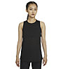 Nike Pro Dri-FIT W Printed Ta - top fitness - donna, Black