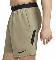 Nike Pro Flex Rep M Sho - pantaloni fitness - uomo, Brown