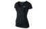 Nike Pro T-Shirt mit V-Ausschnitt Damen, Black/White