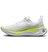 Nike React Infinity Run Flyknit 4 W - scarpe running neutre - donna, White/Light Green