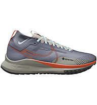 Nike React Pegasus Trail 4 GORE-TEX - scarpe trail running - uomo, Light Grey/Orange