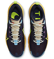 Nike React Terra Kiger 9 - Trailrunningschuh - Herren, Dark Blue/Yellow/Light Green