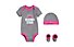 Nike Rising Star 3 - set bebè, Grey/Pink