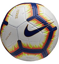 Nike Serie A Strike - pallone da calcio, White/Black/Orange