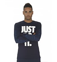 Nike Shirt LS JDI - Langarmshirt - Herren, Obsidian
