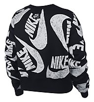 Nike Sportswear - felpa - donna, Black/White