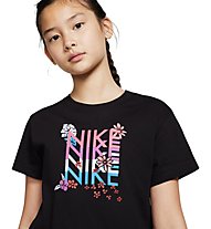 Nike Sportswear Girls' - T-Shirt - Kinder, Black