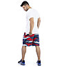Nike Sportswear Camo - T-Shirt - Herren, White/Blue/Red