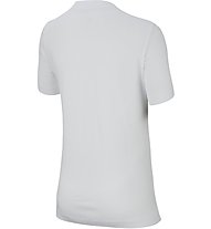 Nike Sportswear Camo - T-Shirt - Kinder, White/Dark Green