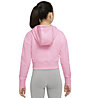 Nike Sportswear Club Big - felpa con cappuccio - ragazza, Pink