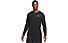 Nike Sportswear Club M - Langarmshirt - Herren, Black