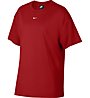 Nike Sportswear Essential Short-Sleeve Top - T-Shirt - Damen, Red